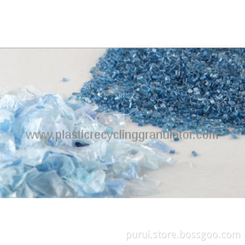 PET plastic pellet extruder